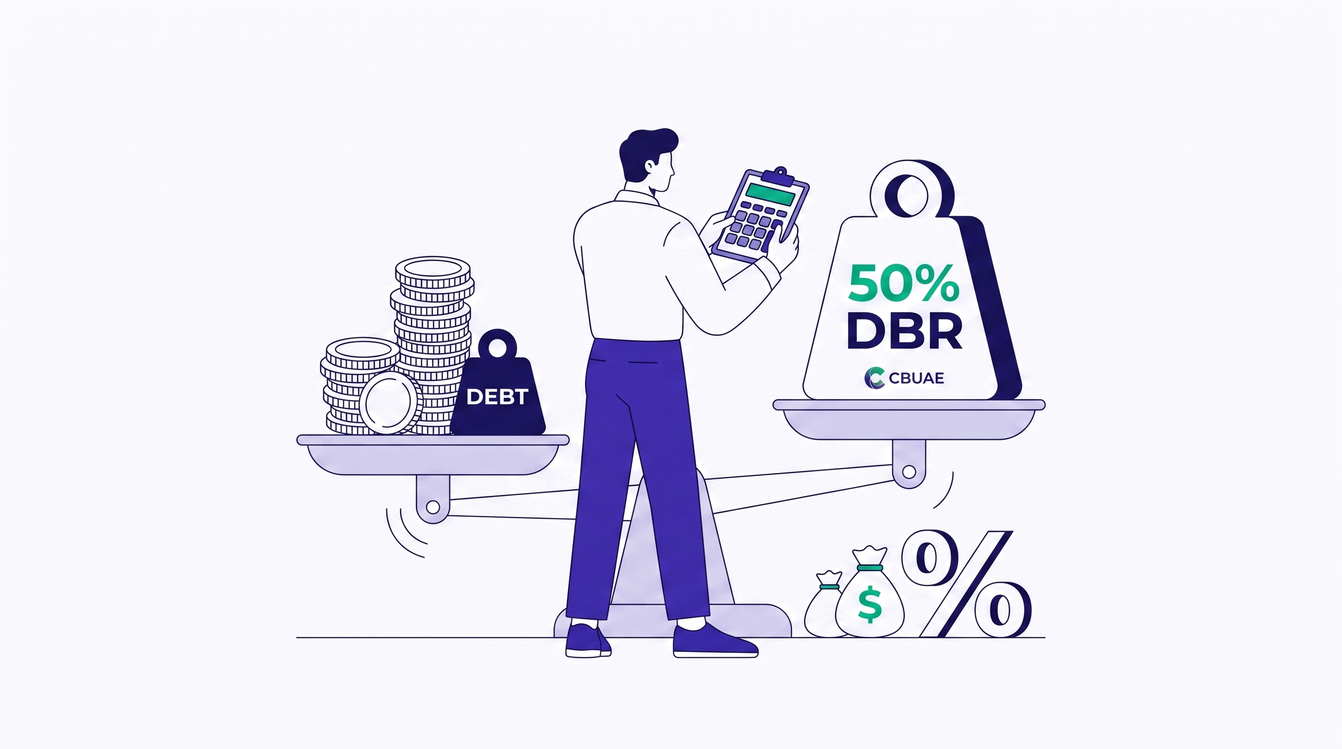 ماذا يعني قرار المصرف المركزي الإماراتي بتحديد سقف عبء الدين عند 50%؟