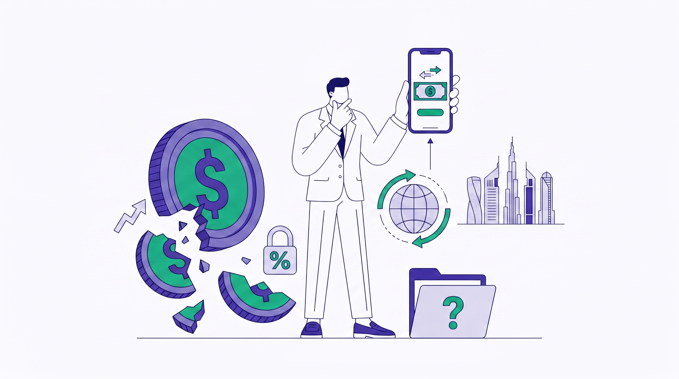 كيف تكلّفك هوامش سعر الصرف بصمت عند تحويل الأموال
